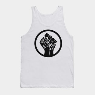 Black Lives Matter Fist Tank Top